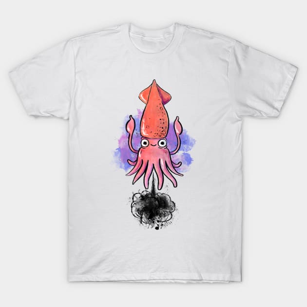 SQUID INK T-Shirt by caravantshirts